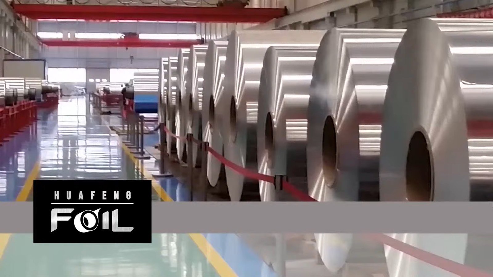 Huafeng foil production hall from supplied company presentation